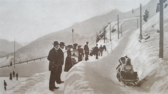 Svatý Moic je jednou z kolébek zimních sport.