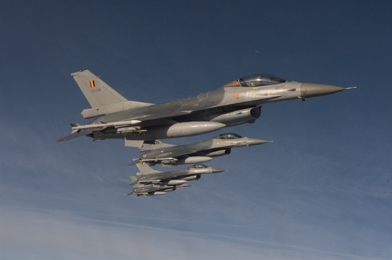 Belgické letouny F-16