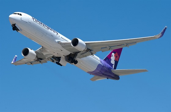 Boeing 767-300 ER v barvách Hawaiian Airlines