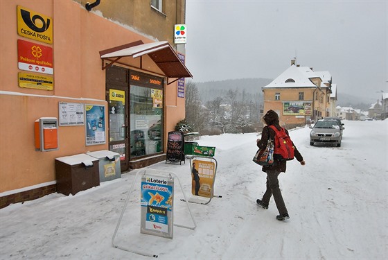 V Josefov Dole na Jablonecku je pota nov souástí trafiky a provozuje ji...