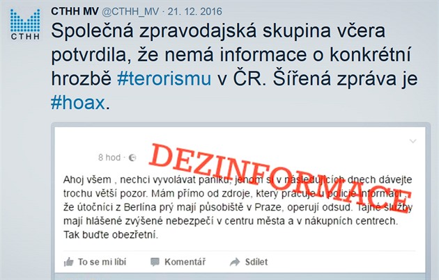 Za dezinformace stíhá policie 73 lidí, sílí nenávistné projevy vůči Ukrajině