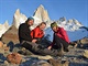 Podzimn Patagonie a sndan pod Mount Fitz Roy (3405 m)