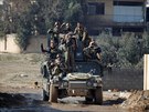 Irátí vojáci v bojích s Islámským státem v Mosulu (5. ledna 2017)