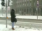 Sníh zasypal Polsko