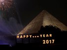 Rok 2017 oslavili lidé i v egyptské Káhie. (31. 12. 2016)