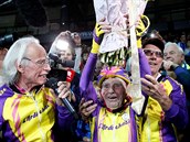 DOKZAL JSEM TO! 105-let cyklista Robert Marchand v cli hodinovky.