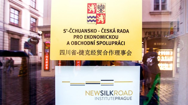 Prask sdlo spolenosti Institut Nov hedvbn stezky (New Silk Road Institute Prague)