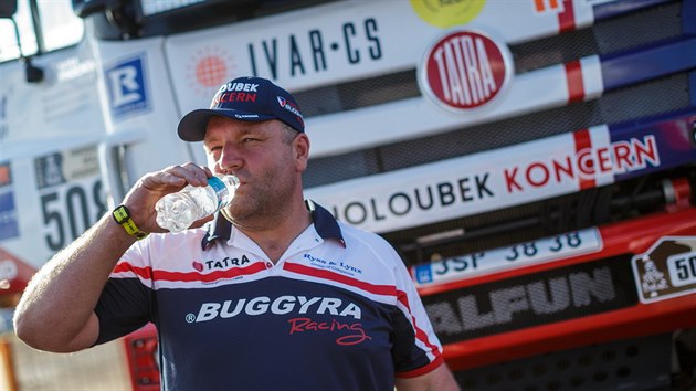 Martin Kolom na Rallye Dakar 2017.