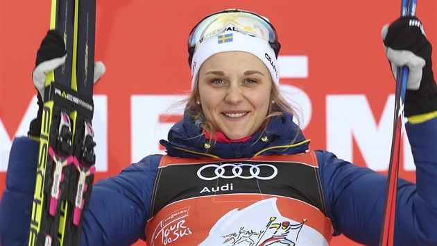 vdsk bkyn na lych Stina Nilssonov ovldla i 4. etapu Tour de Ski.