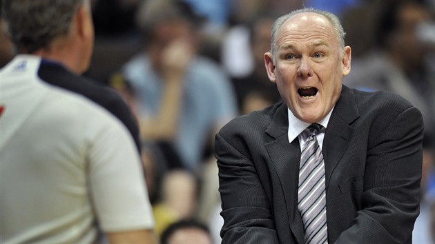 George Karl na archivnm snmku z as, kdy trnoval Denver.