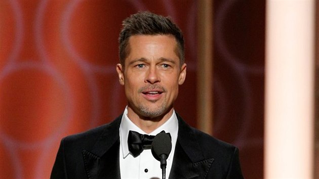 Brad Pitt na udlen Zlatch glb (Beverly Hills, 8. ledna 2017)