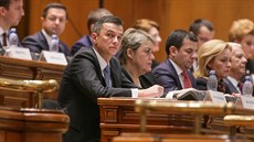 Rumunský premiér Sorin Grindeanu. (4.ledna 2017)