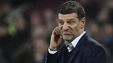 Kou West Hamu Slaven Bili sleduje hrub nepovedený zápas proti Manchesteru...