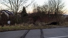 Obnovená tra� má na jihu Lí�n� plánovanou smy�ku v areálu Technického muzea...