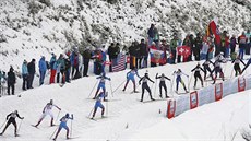 Stíhací závod en v Oberstdorfu byl 4. etapou Tour de Ski.