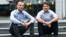 Martin Jahoda (vlevo) a Jan B�ezina vystudovali Vysokou �kolu ekonomickou.