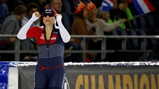 Karolína Erbanová slaví triumf na mistrovství Evropy ve sprinterském �ty�boji.