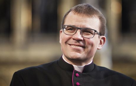 Plzeský biskup Tomá Holub.  