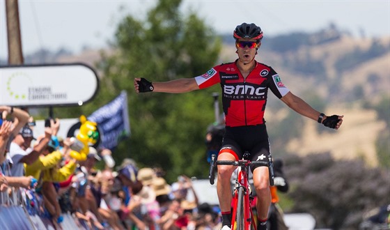 Richie Porte vítzí v druhé etap Tour Dow Under.