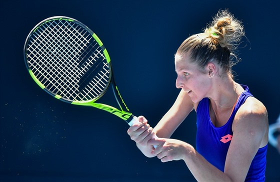 Kristýna Plíková v prvním kole Australian Open