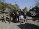 Irácké jednotky v bojích s Islámským státem v Mosulu (16. ledna 2017)