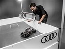 Audi ukázalo zmenený model Q2, který se s vyuitím kamer a ultrazvukových...