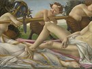 Boticelliho obraz Venuše a Mars Berger v úvodu svého cyklu rozpáře. Chce...