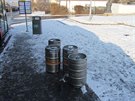 Trojice mladík v Brn ukradla sudy ze skladu pivovaru. tyi schovali u...