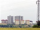 Pohled na sídlit Vtrník na snímku z roku 2002.