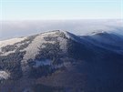 Veovické vrchy z Velkého Javorníku