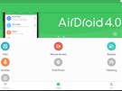 AirDroid proel kompletním redesignem uivatelského rozhraní.