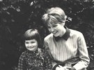 Pavlína Poízková s maminkou na archivním snímku
