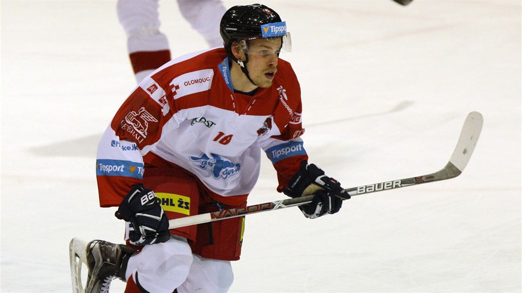 Roman Vlach v dresu Olomouce.
