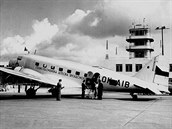 Od jara 1936 létaly u ČLS moderní americké Douglasy DC-2 celokovové konstrukce...