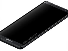 Model pipravovaného Samsung Galaxy S8