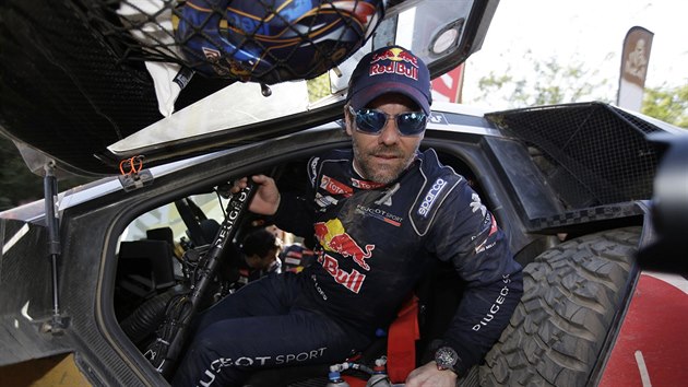 Sbastien Loeb po jedenct etap Rallye Dakar.