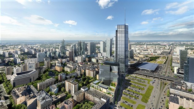 Varso Place (komplex s nejvy budovou v poped) bude stt v tsnm sousedstv komernho centra polsk metropole.