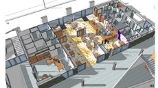 Do restaurace nebude pístup jen z prostor Horáckého divadla, ale i rovnou z...