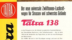 Tatra 138, reklama