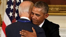 Viceprezident USA Joe Biden obdrel nejvyí  civilní vyznamenání Spojených...