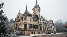 Zámek ve zlínské �ásti Le�ná nechali v letech 1887 a� 1893 postavit p�vodní...