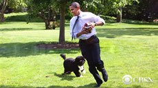 Nejslavnjí pes Bo Obama se louí s národem