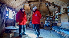 Mnoho let nevznikaly v Antarktidě žádné jiné stavby než dřevěné chaty.