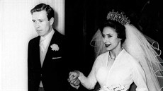 Britská princezna Margaret a Antony Armstrong-Jones, pozdjí lord Snowdon, se...