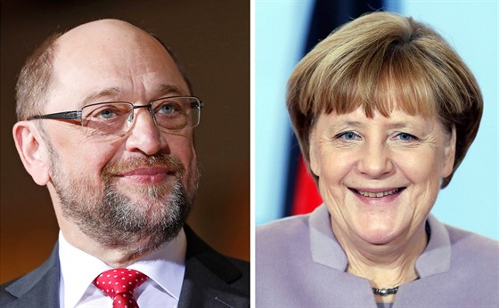 Martin Schulz by ml být hlavním soupeem Angely Merkelové v nadcházejících...