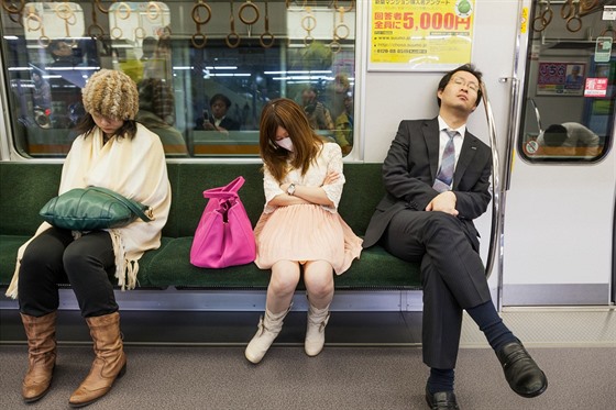 Mnoho Japonc trpí problémy se spánkem.