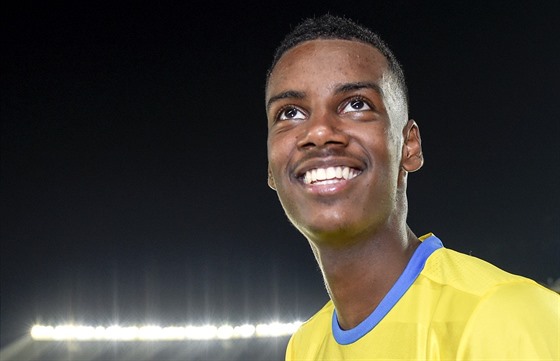 Alexander Isak coby nejmladí stelec védské fotbalové reprezentace