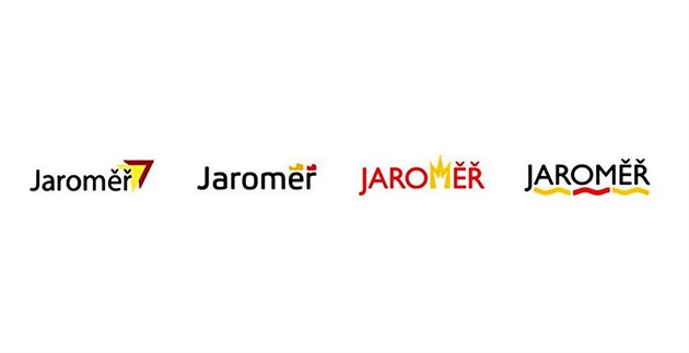 Návrhy na nové logo Jarome, které postoupily do druhého kola. Vyhrál ervený...