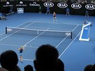 Zajímavý pohled na utkání Karolína Plíková vs. Darja Gavrilovová na Australian...