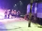 Na elezninm pejezdu ve Vejprnicch u Plzn se stetlo auto s vlakem,...